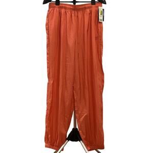 NWT Champion/ Urban Outfitters Coral Heat Windbreaker Pants Women's size M